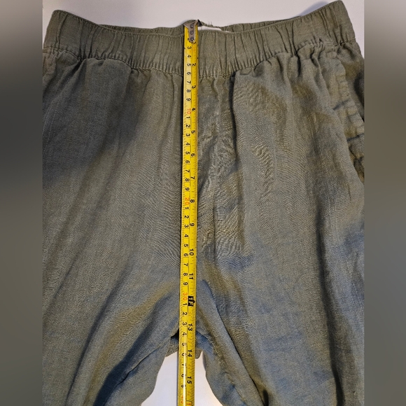 C&C California Sage Linen Cargo Pants - Picture 4 of 6